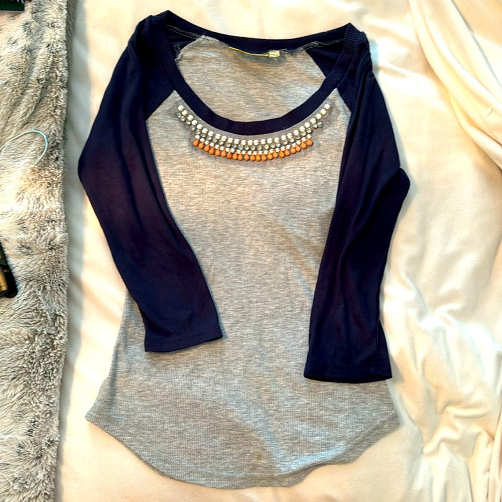 Vera Wang Swoop Neck